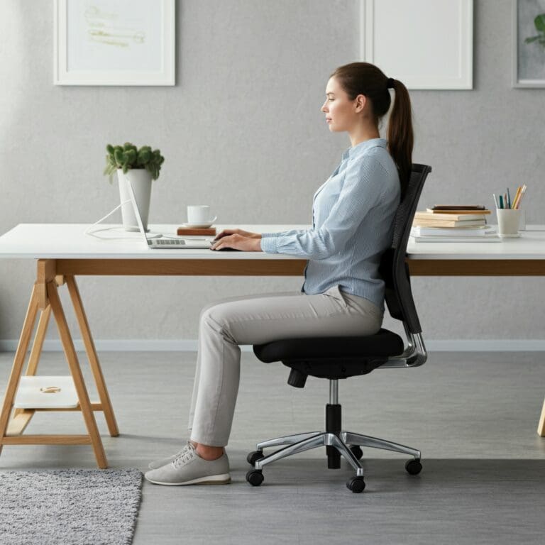 composants clés de l’aménagement ergonomique Ajustez votre chaise